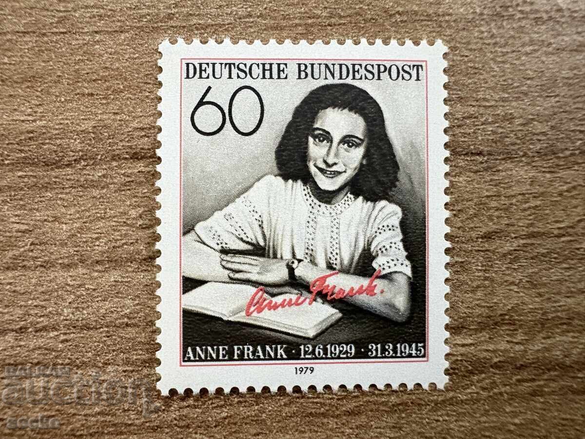 West Germany - 50th Anniversary of the Birth of Anne Frank (1979) MNH