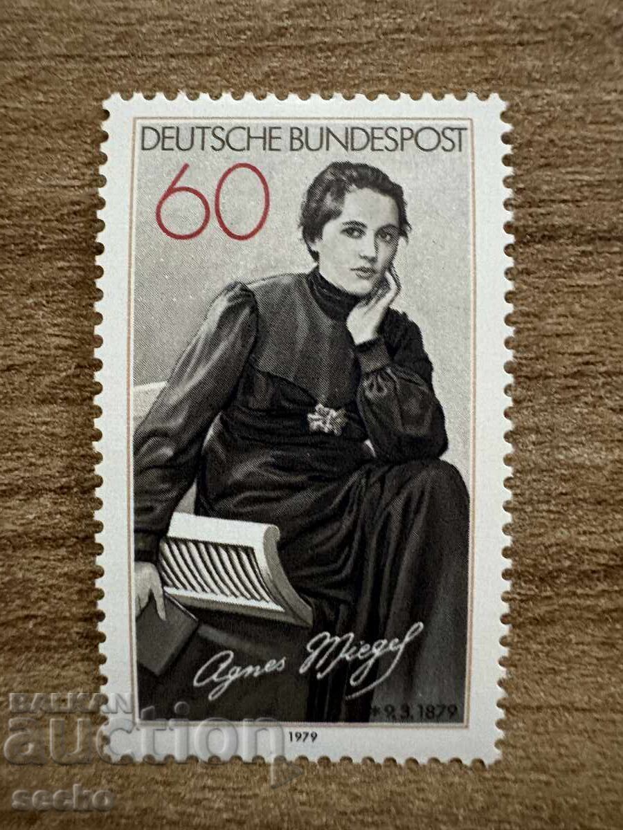 ФРГ/ГФР - 100 г. от рождението на Агнес Мигел... (1979) MNH