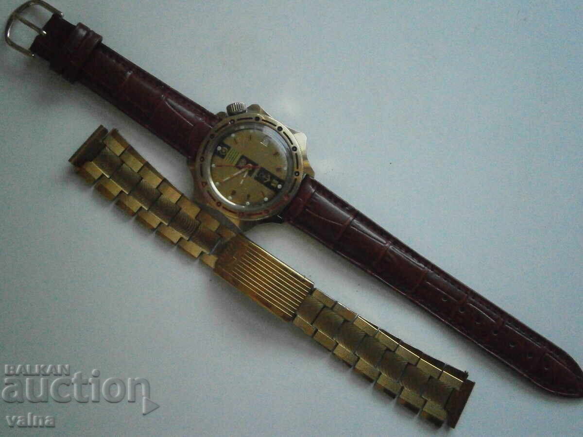 Vostok Admiral’skie /Komandirski, kal. 2414A, data; πολύ σπάνιο - 7