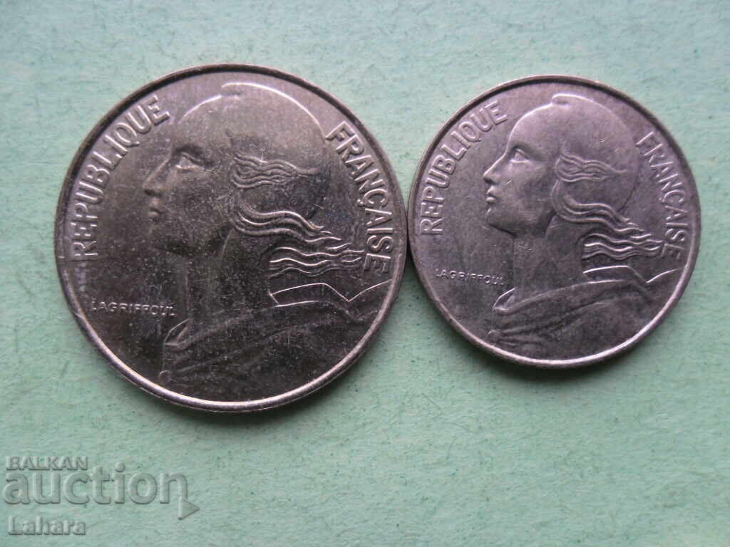 10 και 20 λεπτά 1996 Γαλλία με τιμή 0.50 BGN | € 0.26