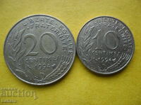 10 και 20 λεπτά 1994 Γαλλία