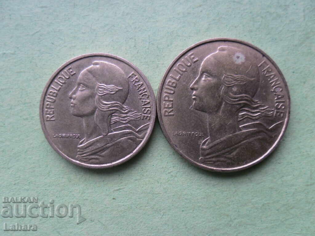 5 και 10 λεπτά 1983 Γαλλία με τιμή 0.50 BGN | € 0.26