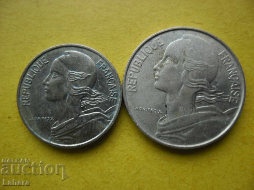 5 και 10 λεπτά 1987 Γαλλία με τιμή 0.50 BGN | € 0.26