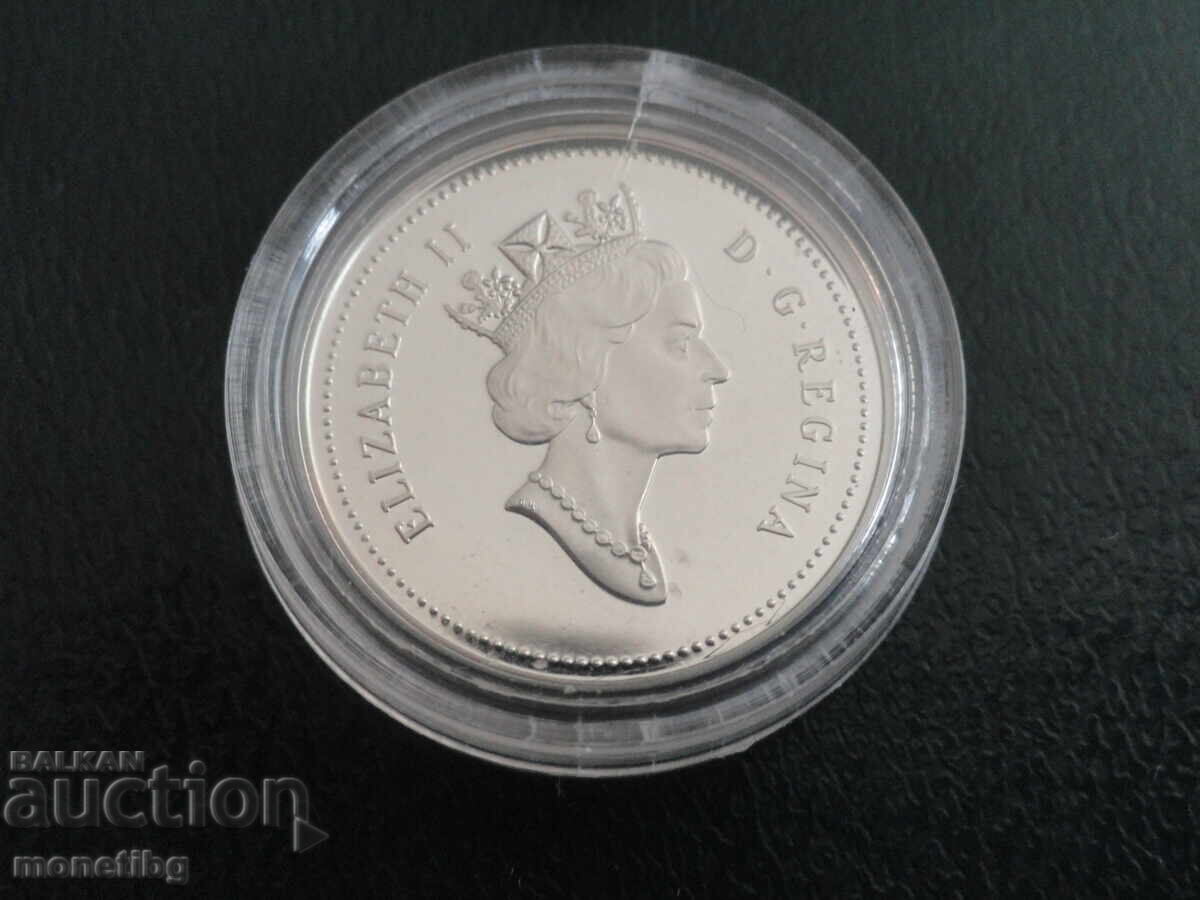 Livrarea Canada 2001 - 5 cenți ''125 ani Colegiul Militar Regal'' Proof