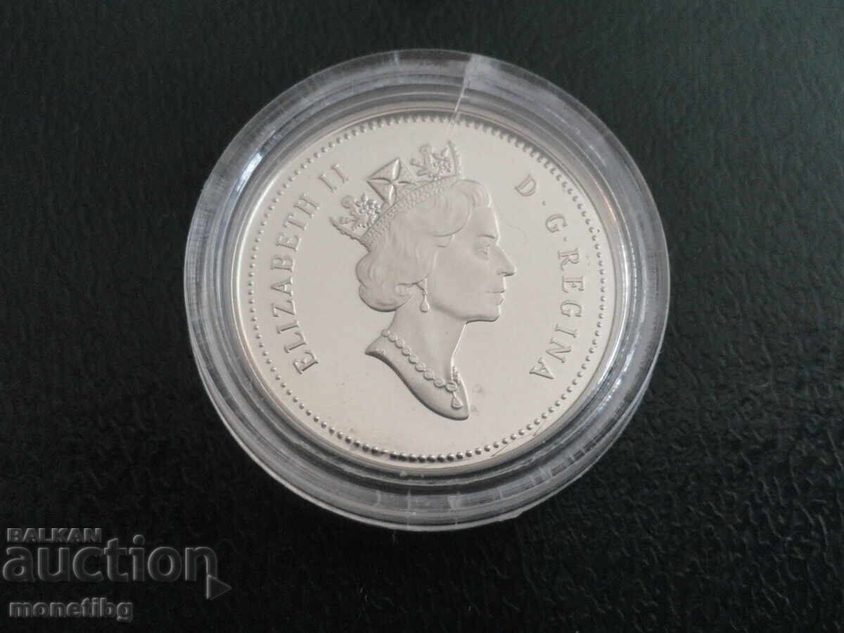 Canada 2001 - 5 cenți ''125 ani Colegiul Militar Regal'' Proof - 6