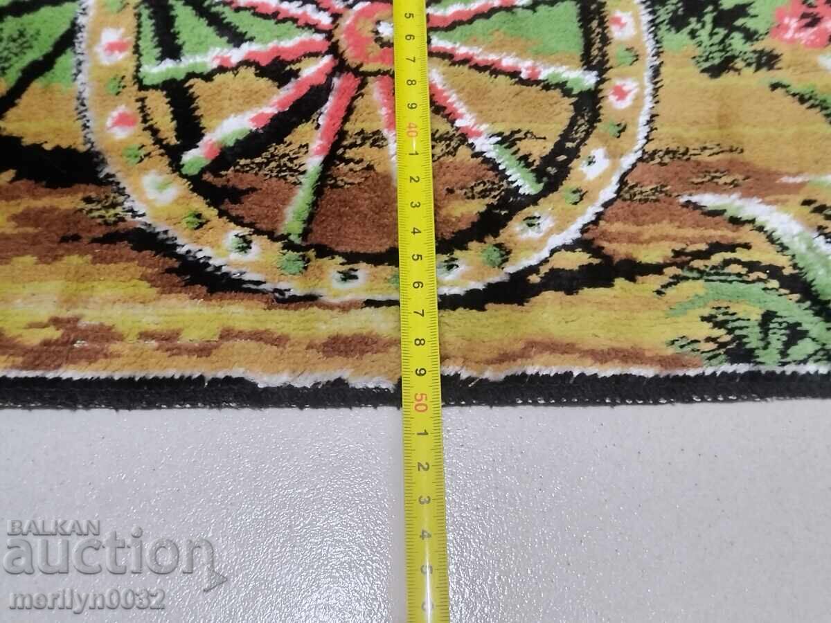 Old plush wall carpet, rug, panel, carpet picture - 6