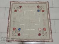 Cec brodat vechi, fata de masa, milo, broderie bulgara