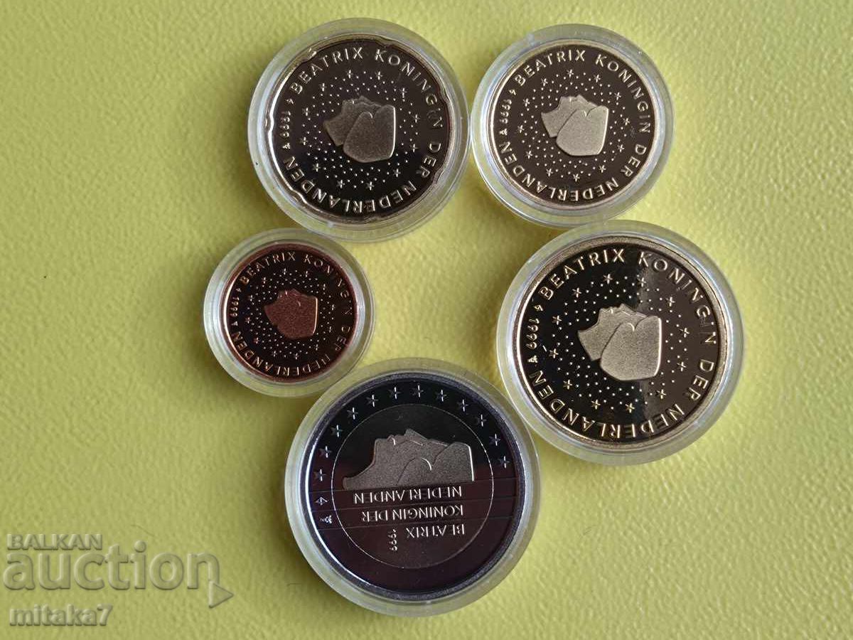 Аукцион Лот евро монети 1999 година, Нидерландия