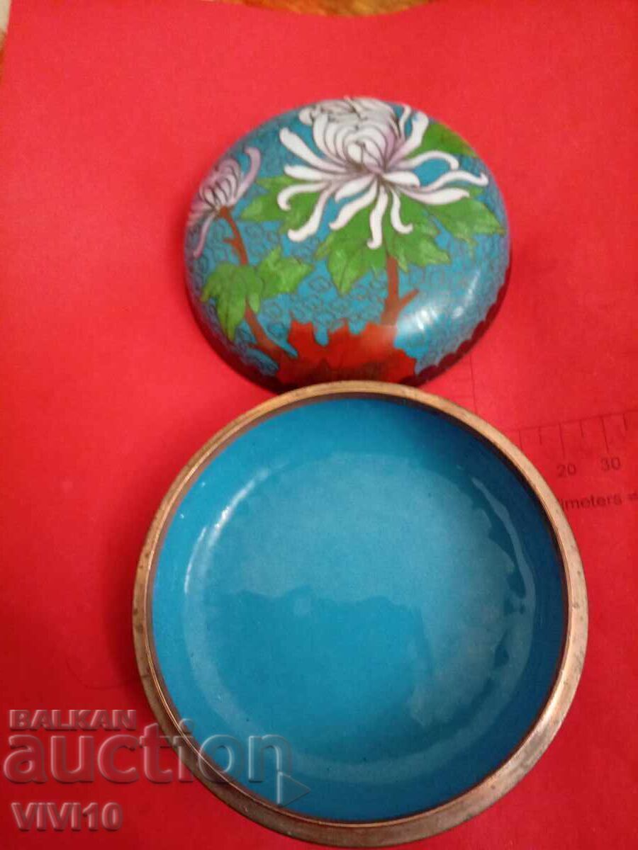 Antique jewelry box, enamel, cloisonné with price € 40.00 | 78.23 BGN
