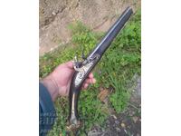Unique Ottoman Balkan Flintlock Pistol Working Mechanism