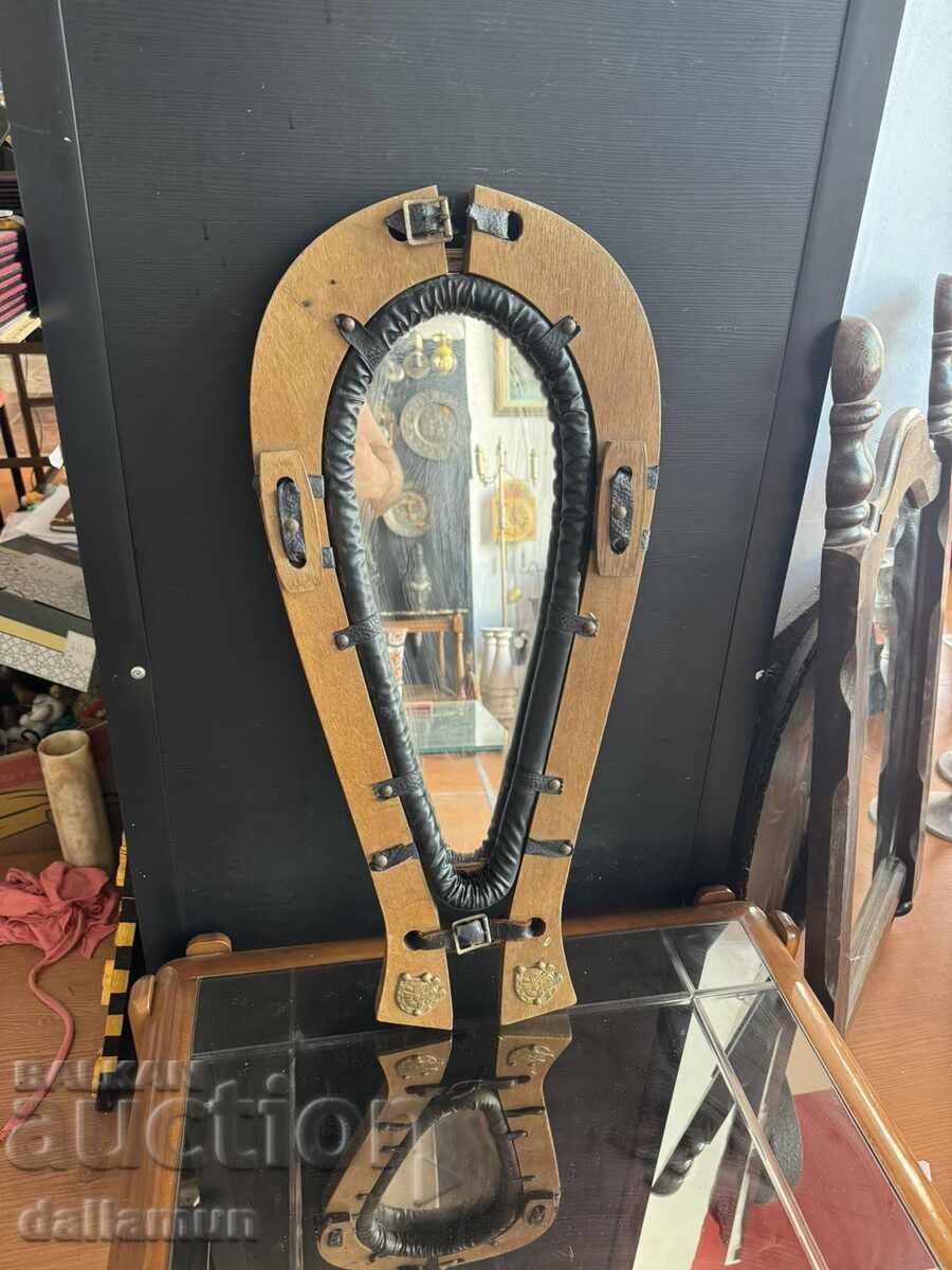 Oglindă de colecție ham de cal Oglindă de colecție ham de cal