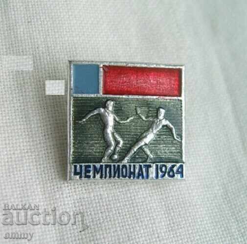Значка футбол - Европейско първенство по футбол 1964, УЕФА Значка футбол - Европейско първенство по футбол 1964, УЕФА