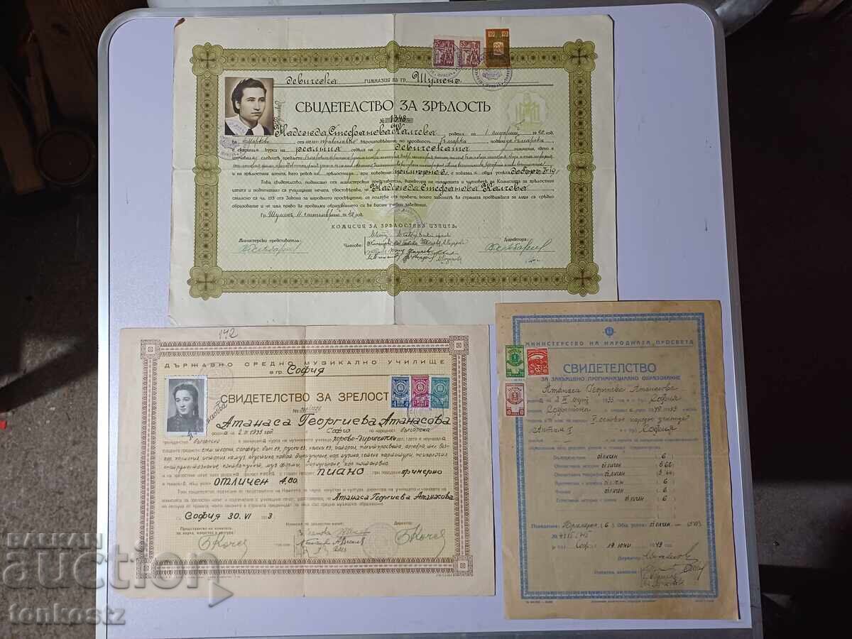 3 Certificates
