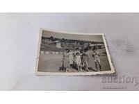 C-car Yaz. Stalin's Wife and Children on the Way to Rest. Stork's Nest