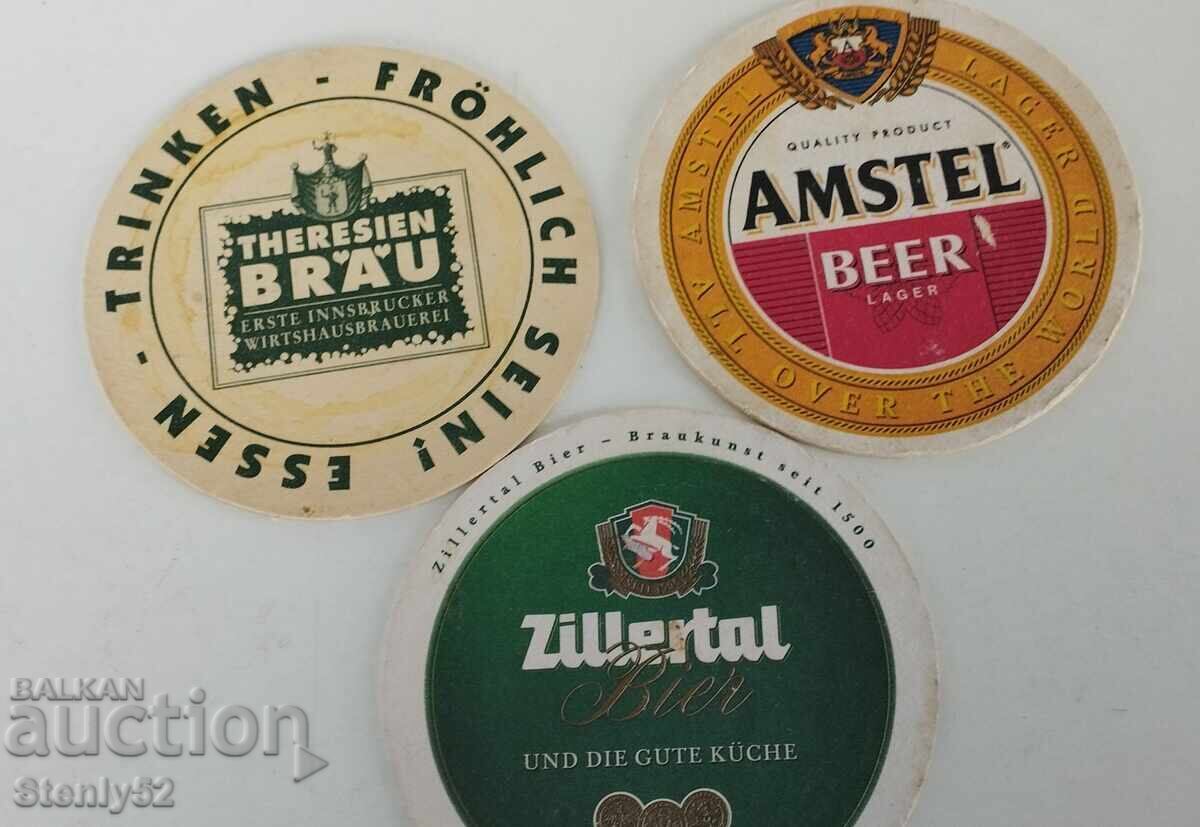 Фирмени поставки за халби бира с диаметър 10.5 см с цена 9.00 лв. | € 4.60