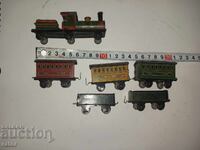 Trenuleț vechi de 100 de ani - Germania, PENNY TOY, jucărie