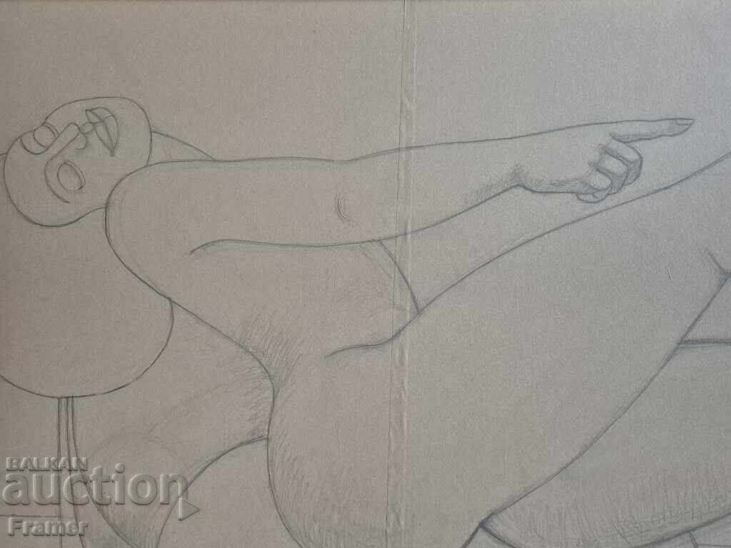 Delivery of Dimitar Buyukliyski – Michi /1943 – 2022/ "Nude" 2018 Delivery of Dimitar Buyukliyski – Michi /1943 – 2022/ "Nude" 2018