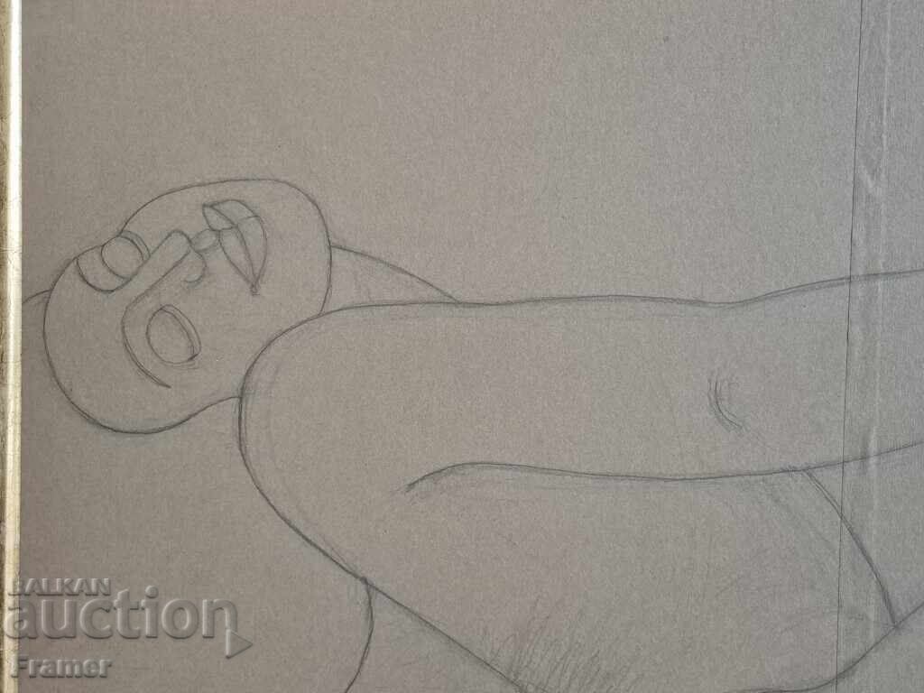 Dimitar Buyukliyski – Michi /1943 – 2022/ "Nude" 2018 - 6 Dimitar Buyukliyski – Michi /1943 – 2022/ "Nude" 2018 - 6