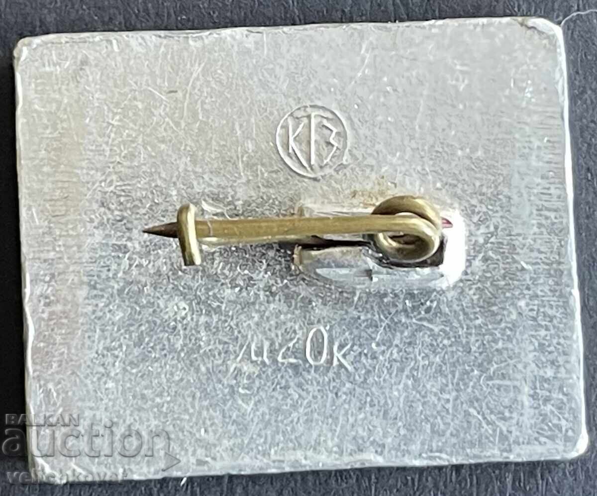 41155 Σήμα ΕΣΣΔ διαστημικού σκύλου Μπέλκα με τιμή 5.00 BGN | € 2.56