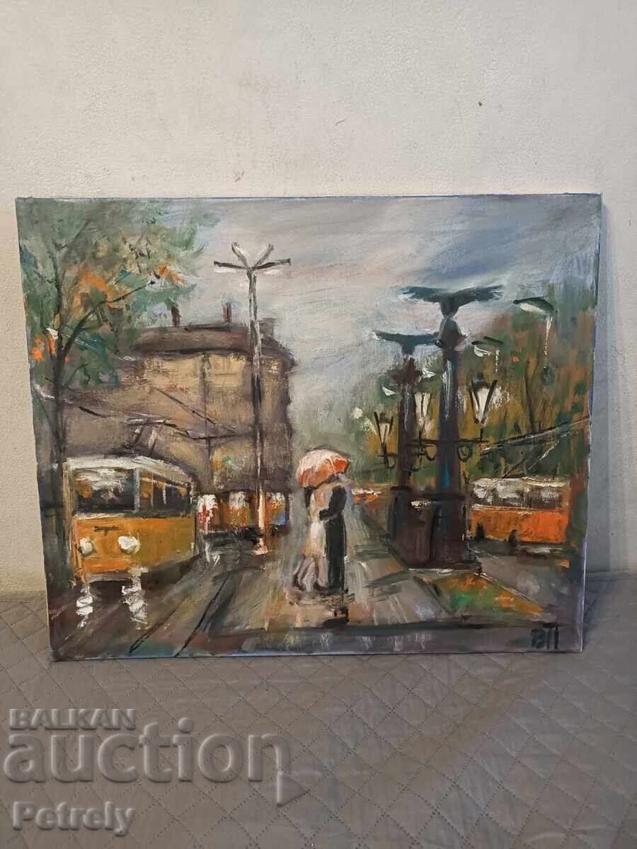 Delivery of Oil painting