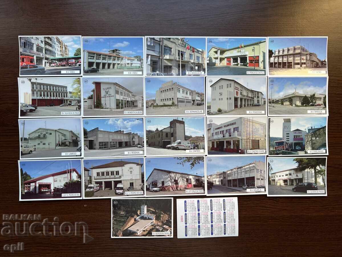 Португалия - 2004 - Серия Пожарни Станции - 501 Броя - 7