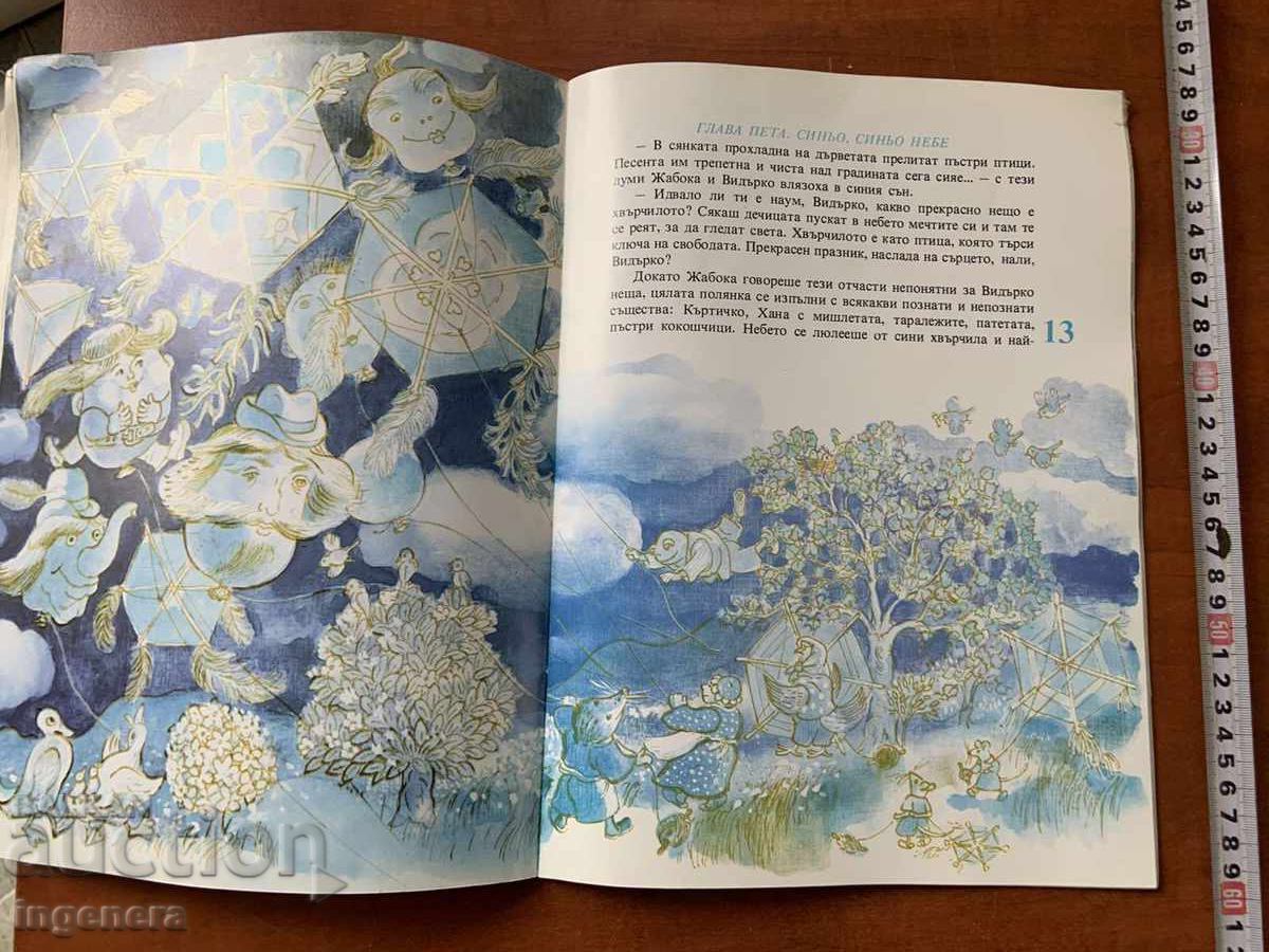 Livrarea CARTE PENTRU COPII - BROSCUȚA ȘI VIDRIȚA - 1989