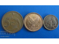 Южна Африка - 1, 2 и 5 цента