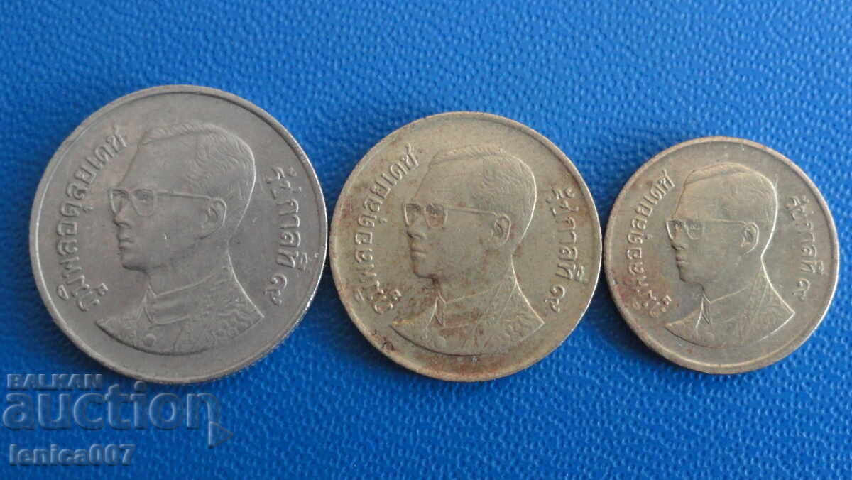 Νομίσματα Ταϊλάνδης (3 τεμάχια) - 6