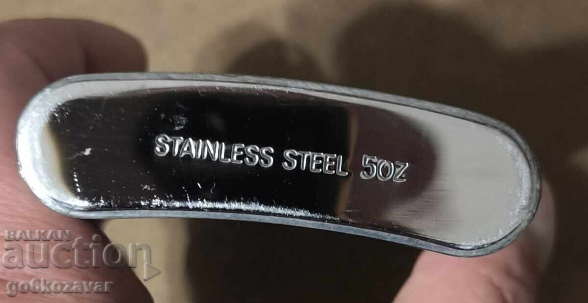 Delivery of Alcohol Flask, Stainless Steel