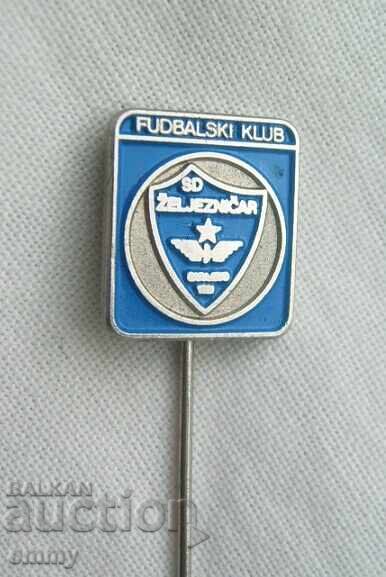 Значка футбол - ФК Железничар, Сараево, Босна и Херцеговина с цена 3.00 лв. | € 1.53 Значка футбол - ФК Железничар, Сараево, Босна и Херцеговина с цена 3.00 лв. | € 1.53