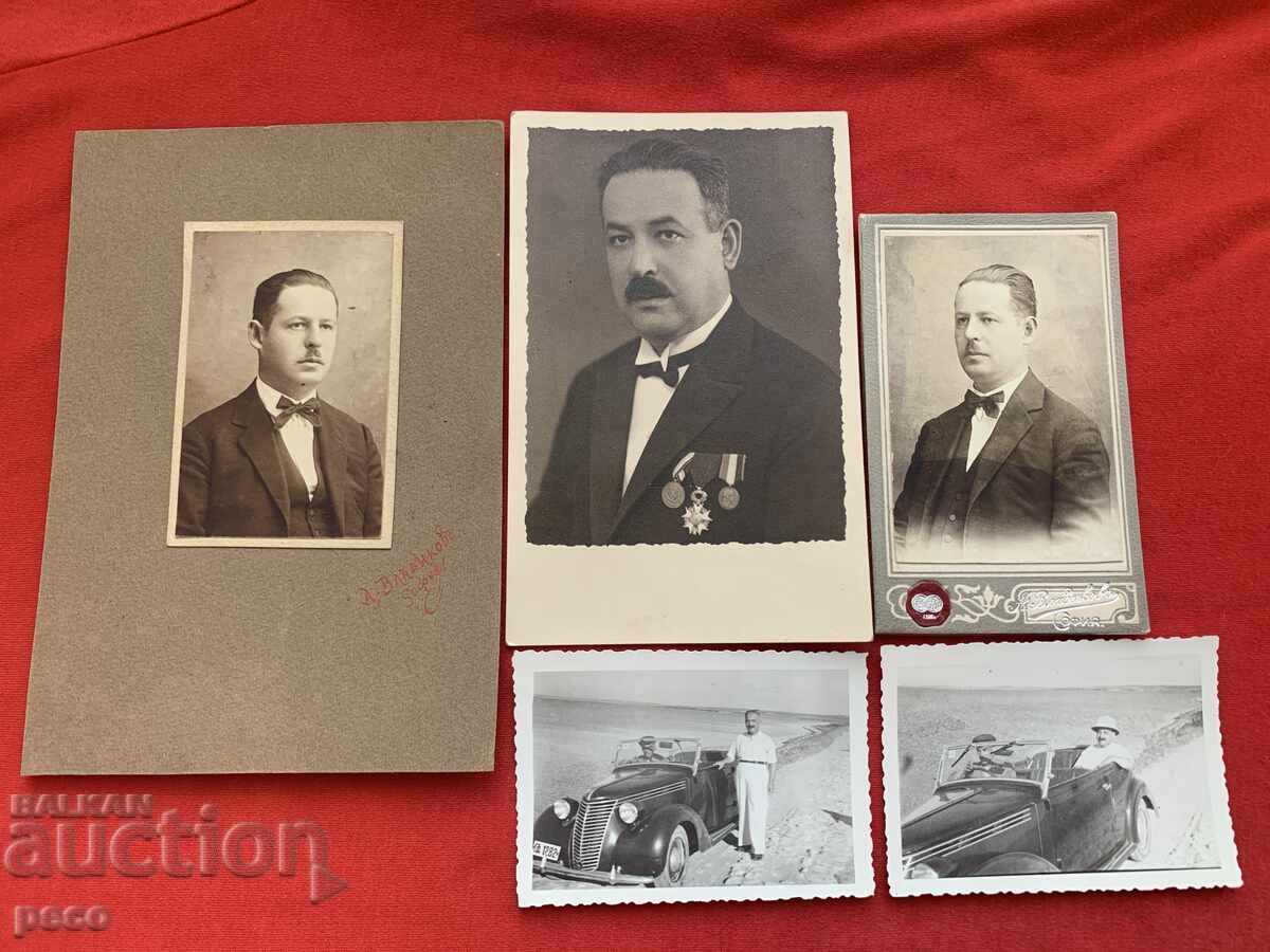 Д-р Васил Лобанов стари снимки 5 бр.