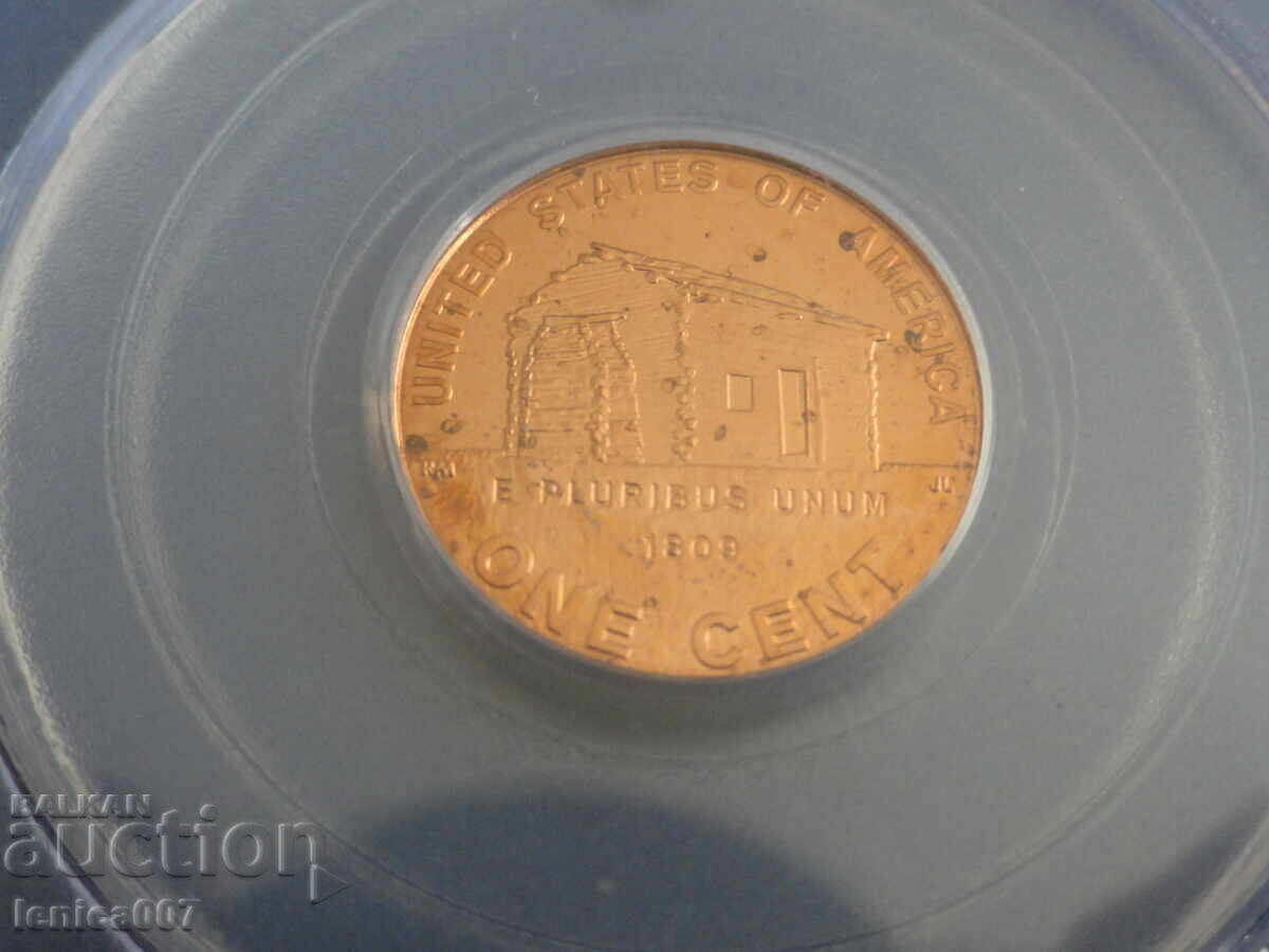 USA 2009 - 1 cent (certified) - 5