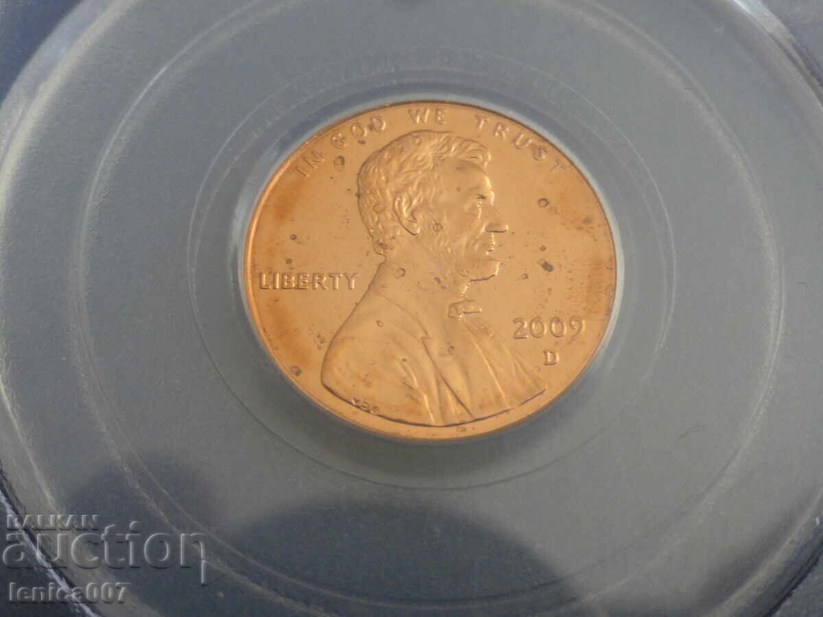 USA 2009 - 1 cent (certified) - 6