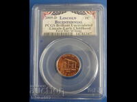 USA 2009 - 1 cent (certified)