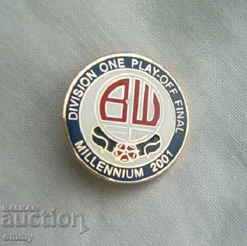 Σήμα ποδοσφαίρου - ΦΚ "Μπόλτον Γουόντερερς", τελικός πλέι-οφ