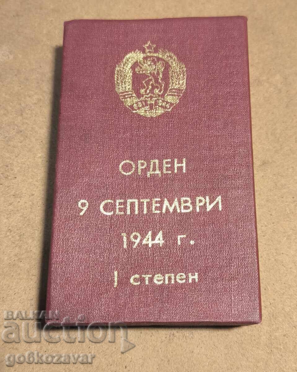 Licitație Ordinul 9 Septembrie 1944 I grad Exemplar de Top !
