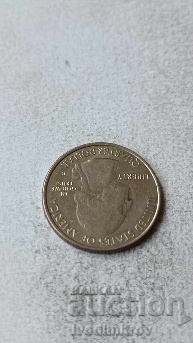 USA 25 cents 2017 D with price 1.85 BGN | € 0.95