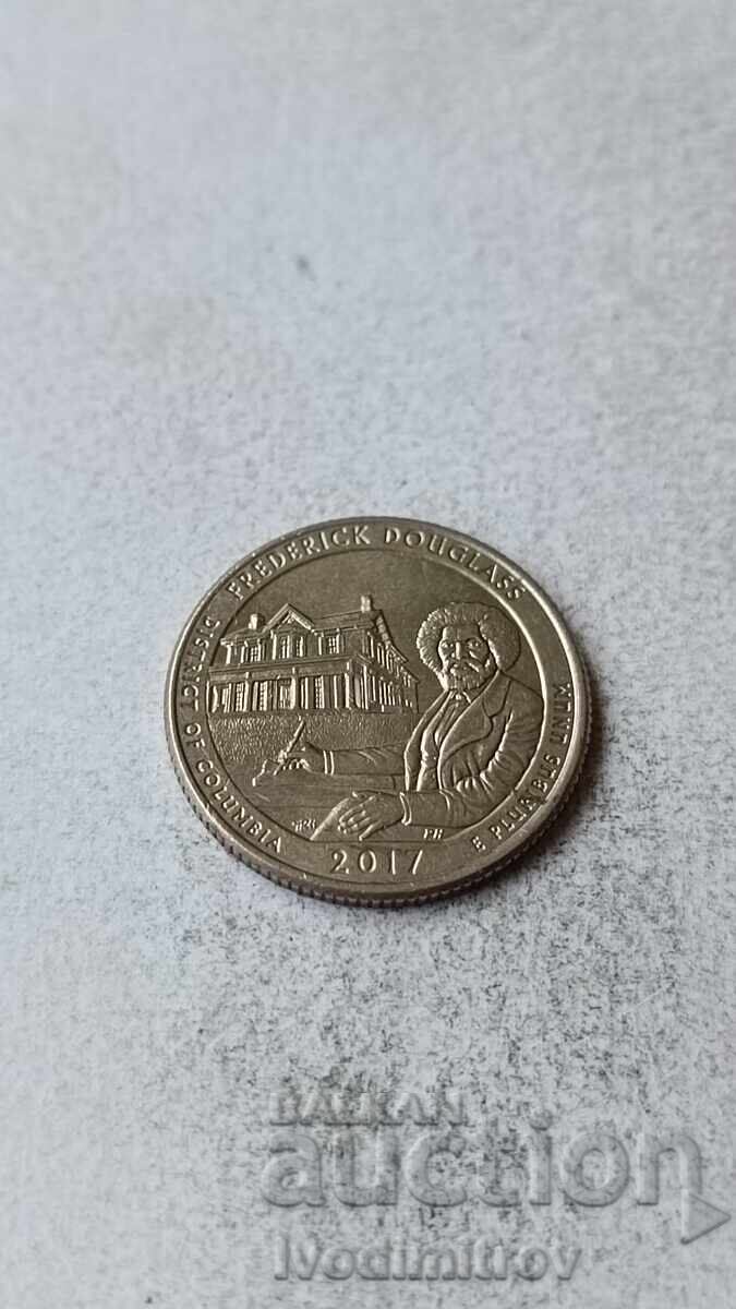 USA 25 cents 2017 D
