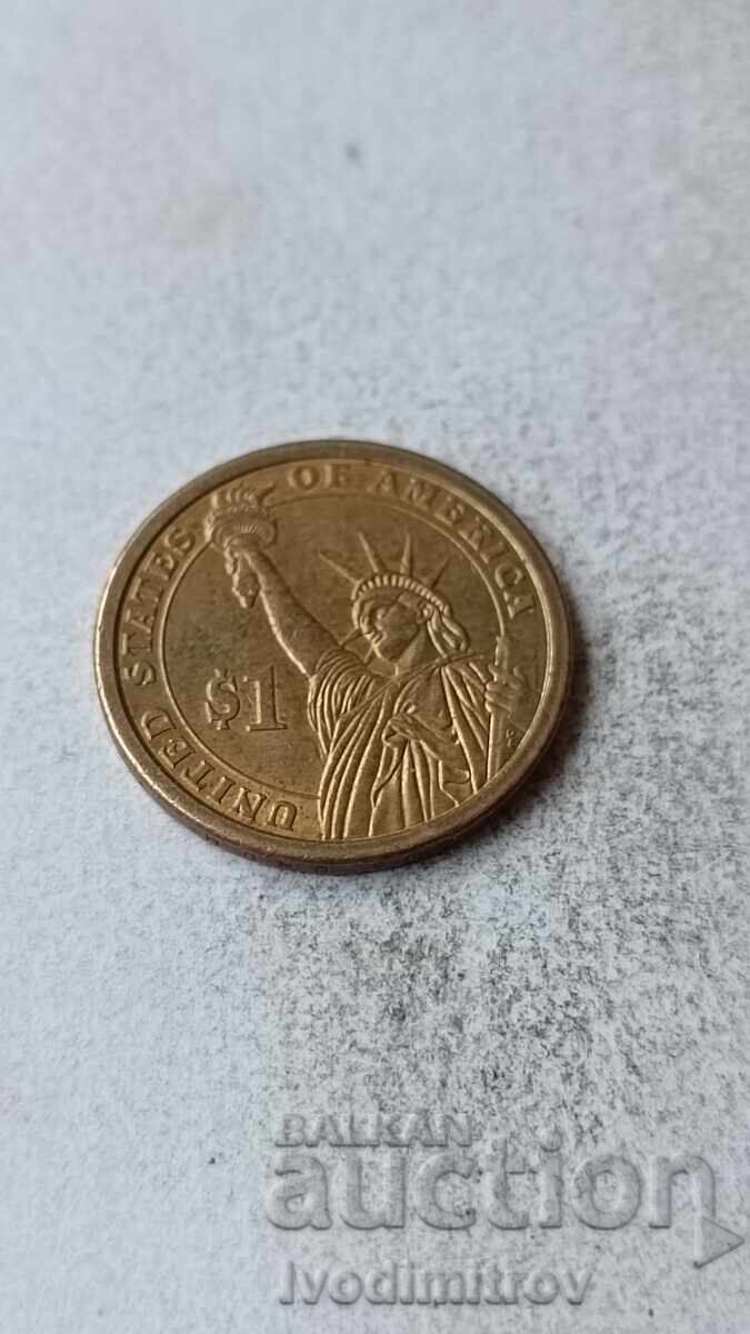 САЩ 1 долар 2007 А John Adams