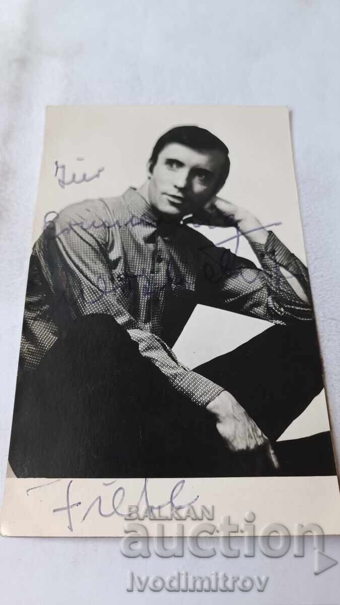 Carte poștală Fiele cu autograf olograf 1969