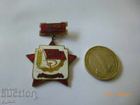 нагръден знак - 60г. БКП  Кнежа