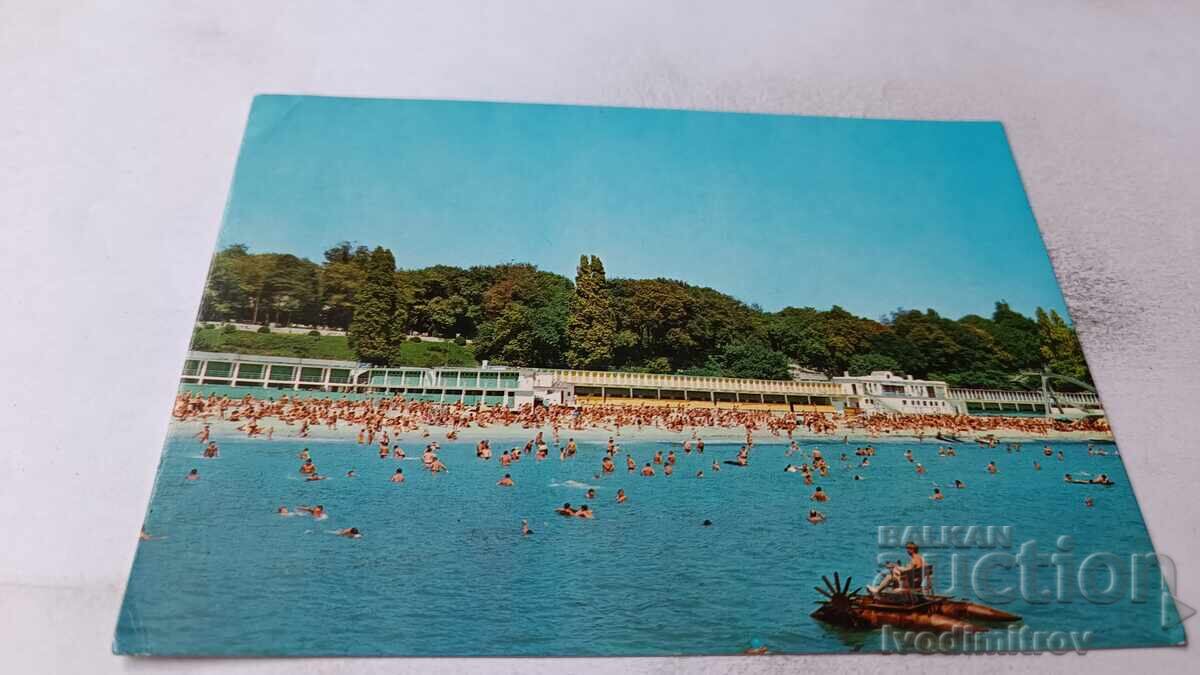 Ταχυδρομική κάρτα Βάρνα Κεντρικά Θαλάσσια Λουτρά 1970 Ταχυδρομική κάρτα Βάρνα Κεντρικά Θαλάσσια Λουτρά 1970