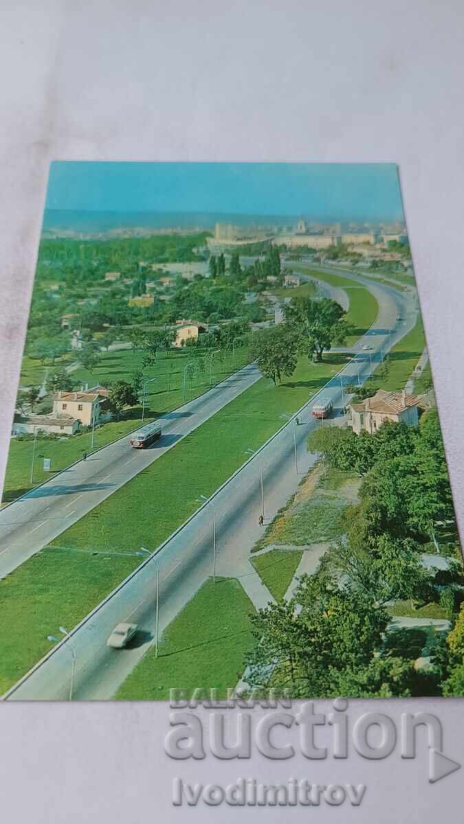 P K Varna Autostrada Varna - Nisipurile de Aur 1972