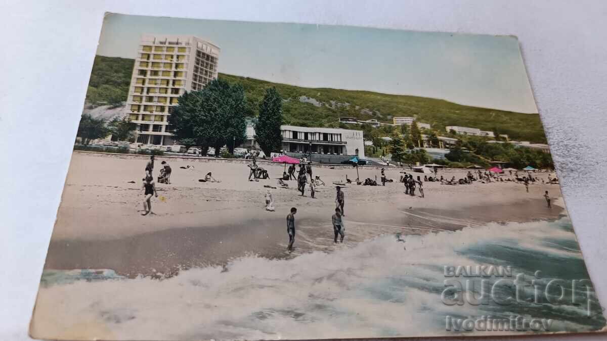 Postcard Golden Sands Hotel Astoria 1962