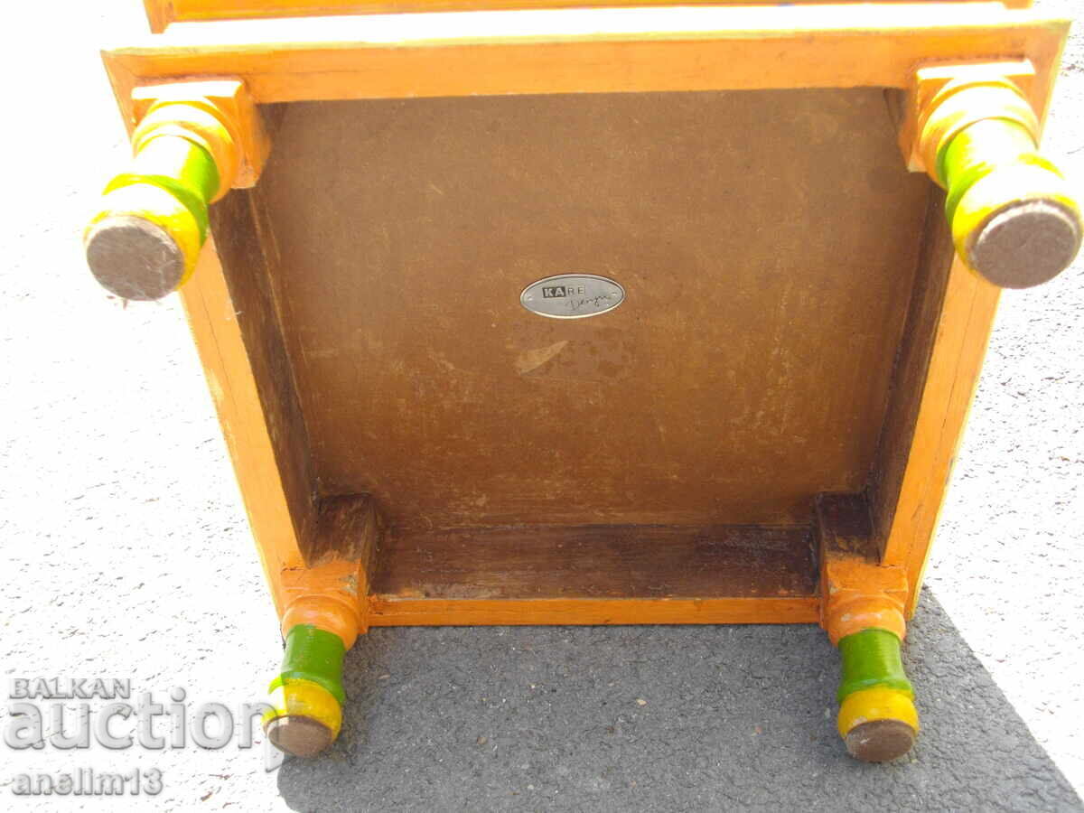 ΚΑΛΟΡΙΖΙΚΟ ΧΕΙΡΟΠΟΙΗΤΟ ΤΡΑΠΕΖΙ ΜΙΚΡΟ ΤΡΑΠΕΖΑΚΙ KARE - 6