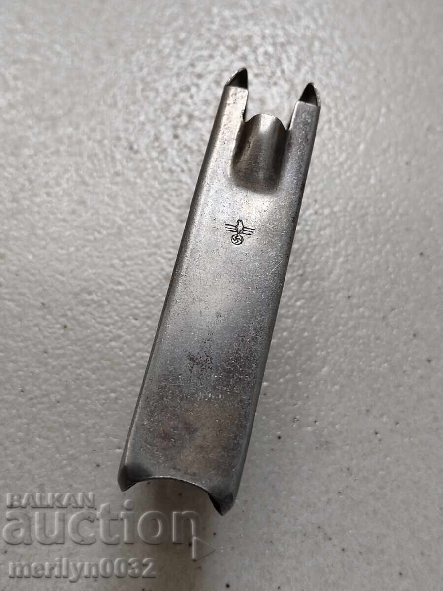 Cartridge tin pack for rifle carbine M-95 Wehrmacht WW2 - 7 Cartridge tin pack for rifle carbine M-95 Wehrmacht WW2 - 7