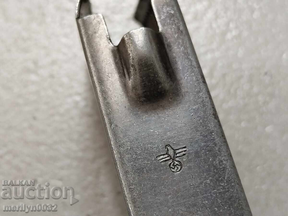 Cartridge tin pack for rifle carbine M-95 Wehrmacht WW2 Cartridge tin pack for rifle carbine M-95 Wehrmacht WW2