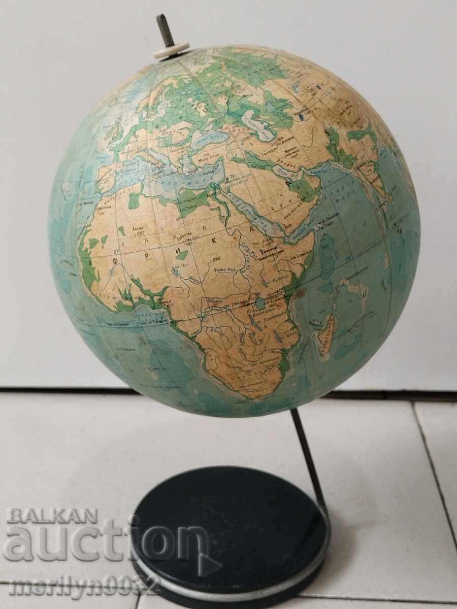 Παλιός σχολικός υδρόγειος σφαίρα - 7 Παλιός σχολικός υδρόγειος σφαίρα - 7