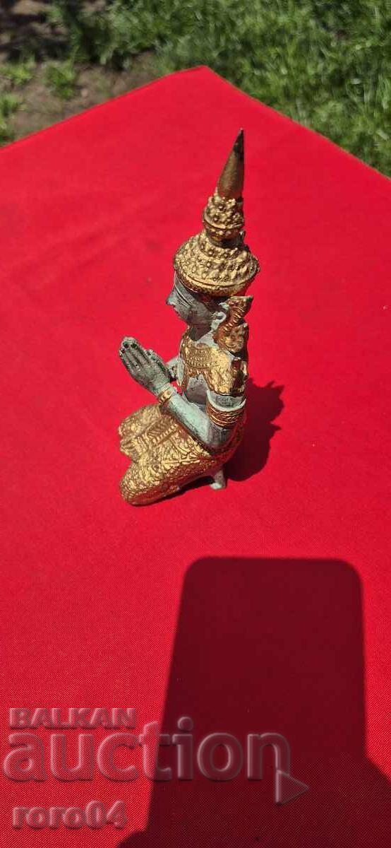 Licitație STATUIE VECHE DE BRONZ - Theppanom