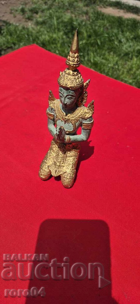 STATUIE VECHE DE BRONZ - Theppanom